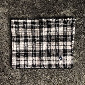 Hollister Plaid Tube Top